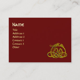 HYPER DRAGON, rot Visitenkarte