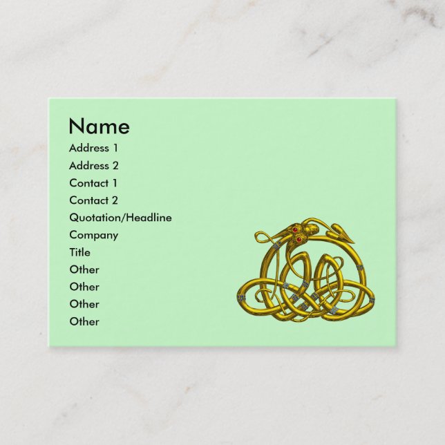 HYPER DRAGON VISITENKARTE (Vorderseite)