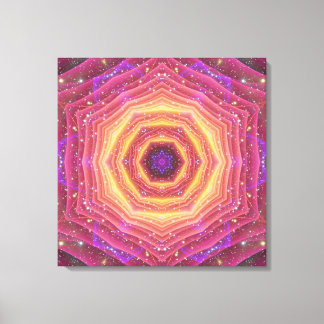 Hyper Gate Mandala Leinwanddruck