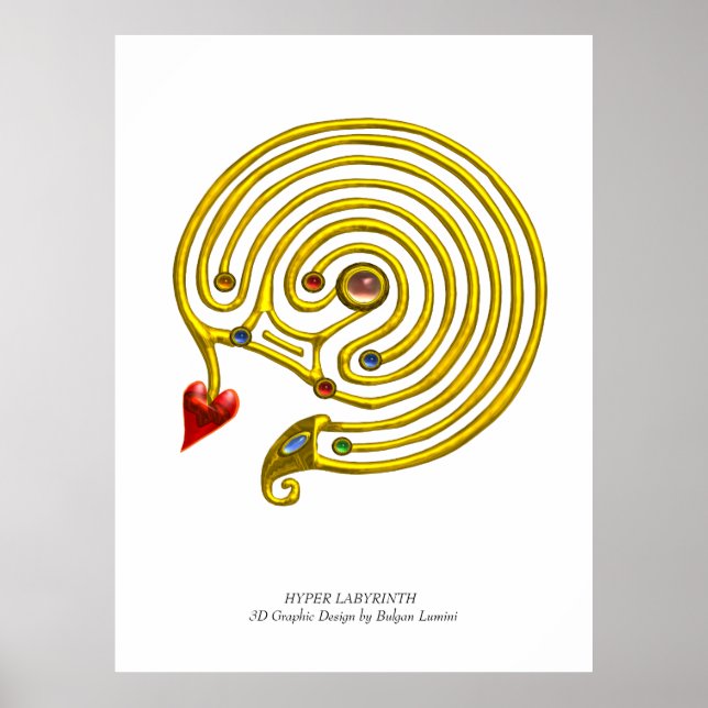 HYPER LABYRINTH POSTER (Vorne)