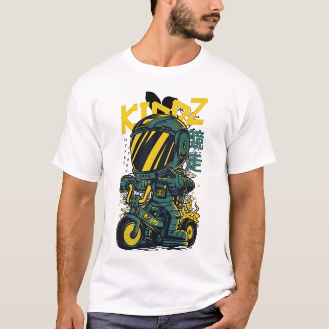 Hyper Stars Racer T - Shirt (Vorderseite)