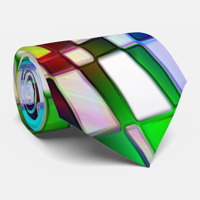 Hyper Tile Krawatte (Gerollt)