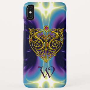 HYPER VALENTINE MONOGRAMM Pink Fuchsia Lila Case-Mate iPhone Hülle