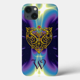 HYPER VALENTINE MONOGRAMM Pink Fuchsia Lila Case-Mate iPhone Hülle