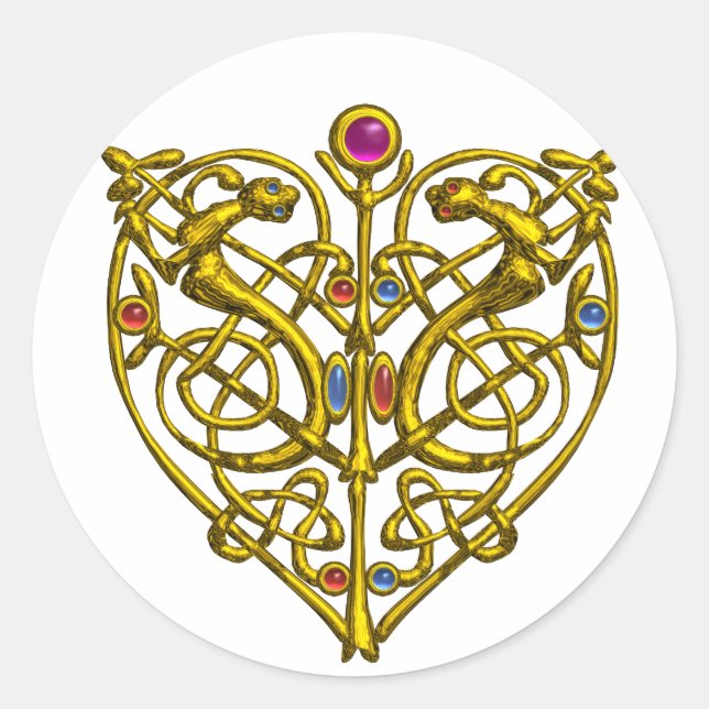 HYPER VALENTINE RUNDER AUFKLEBER (Vorderseite)