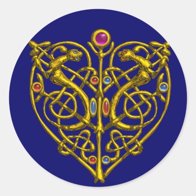 HYPER VALENTINE RUNDER AUFKLEBER (Vorderseite)