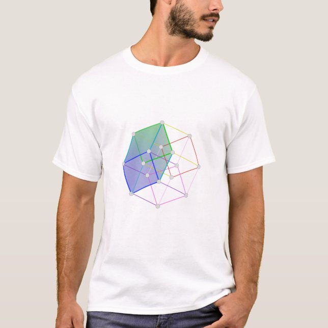 Hyper Würfel 2 -- coole Wissenschaft in 4D! T-Shirt (Vorderseite)