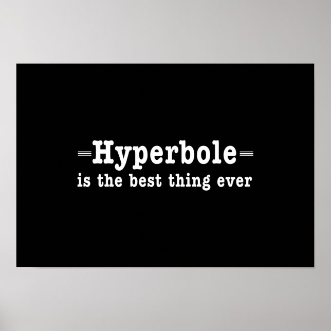 Hyperbole Poster (Vorne)