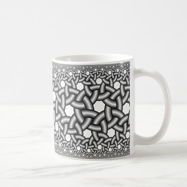 Hyperbolische Bänder 237 Kaffeetasse (Rechts)