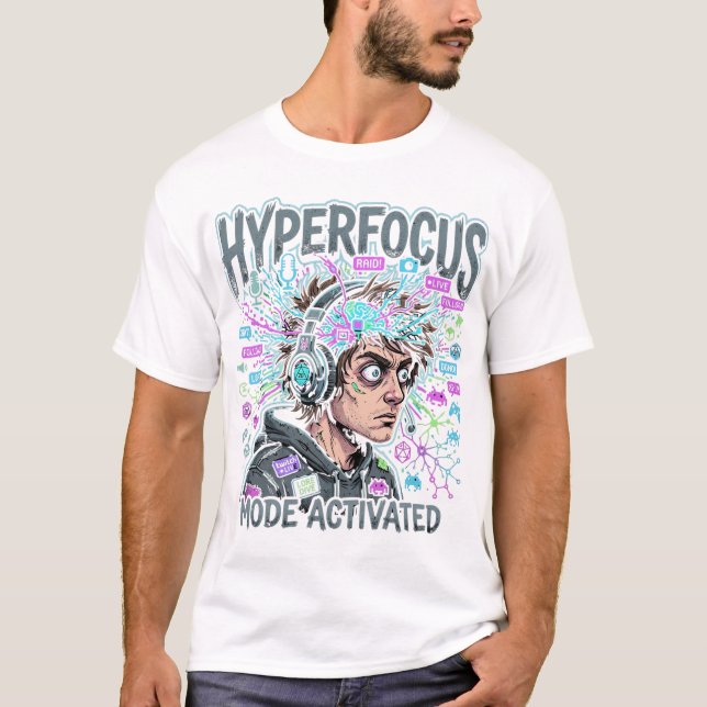 Hyperfokus-Modus Aktiviert Tee (Vorderseite)