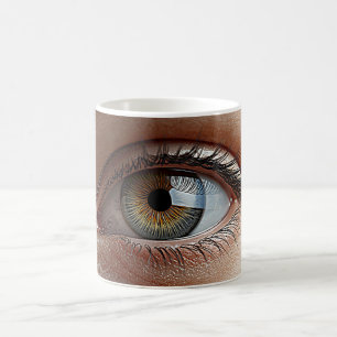 Hypergloss Wachtendes Auge Kaffeetasse
