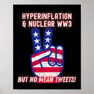 Hyperinflation und Nuklearer Krieg3, aber kein Gem Poster