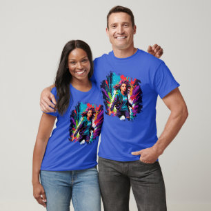 Hypernova-Rand: Kosmischer Burst-T - Shirt