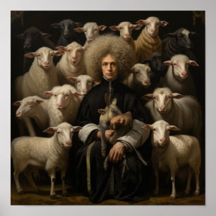 Hyperrealistischer Pop Surrealist Art Exhibition P Poster