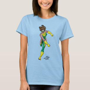 Hypersonische Leinwandangepasster Burnout-T - T-Shirt