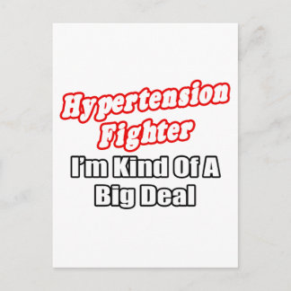 Hypertonie Kämpfer... Big Deal Postkarte