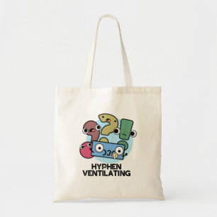 Hyphen Lüftung Funny Punctuation Puff Tragetasche