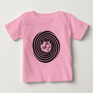 Hypno-Katze Baby T-shirt