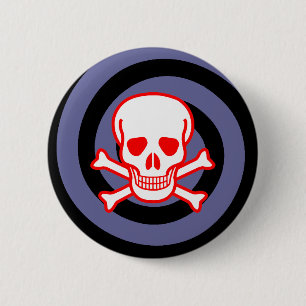 HYPNO SCHÄDEL-KNOPF BUTTON