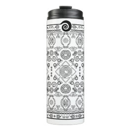 Hypno Spiral Bandana Thermal Travel Tumbler Thermosbecher