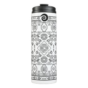Hypno Spiral Bandana Thermal Travel Tumbler Thermosbecher