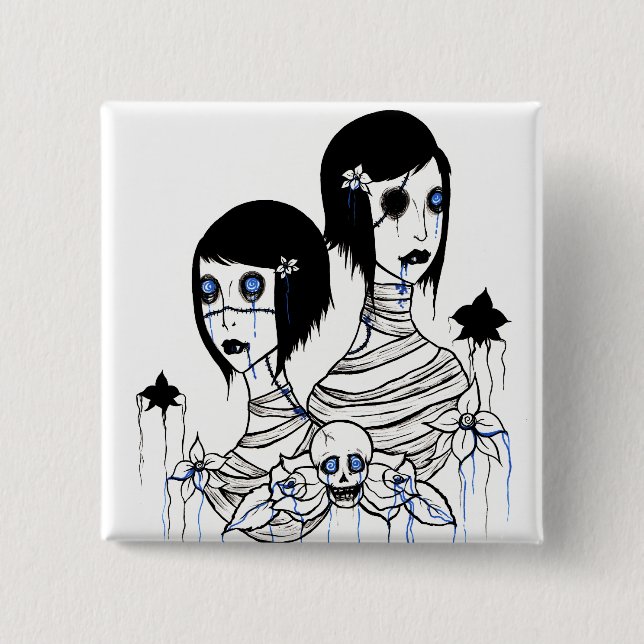 Hypnobloodflowers I Button (Vorderseite)