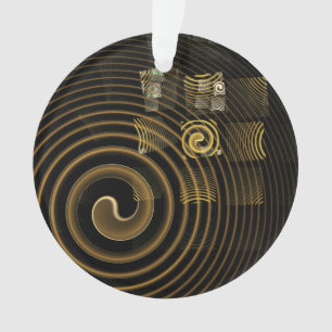 Hypnose Abstrakt Art Akrylkreislauf Ornament