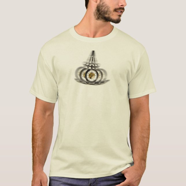 Hypnose-spinnender Uhr-T - Shirt (Vorderseite)