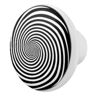 Hypnose Spiral Keramikknauf