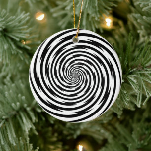 Hypnose Spiral Keramikornament