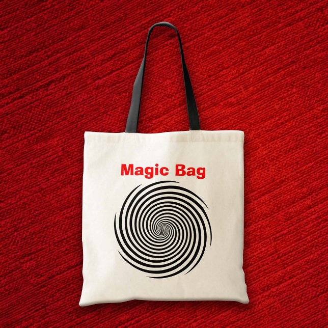 Hypnose Spiralmagie Tragetasche (It's not just a tote; it's a swirling, eye-catching statement piece that'll make heads turn. )