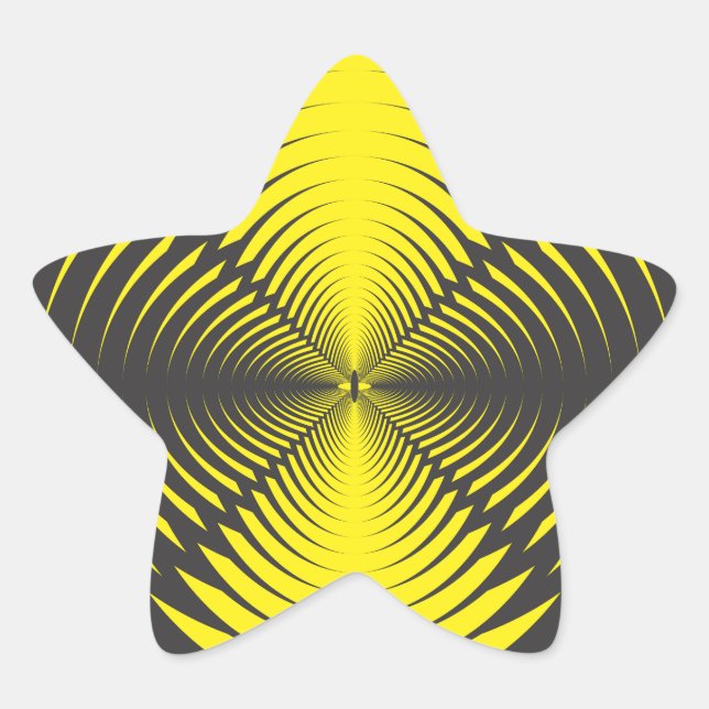 Hypnose Stern-Aufkleber (Vorderseite)