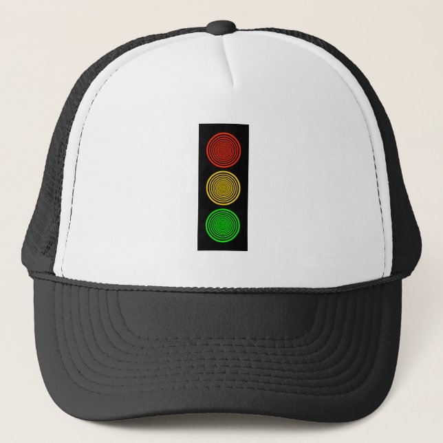 Hypnose Stoplight Truckerkappe (Vorderseite)