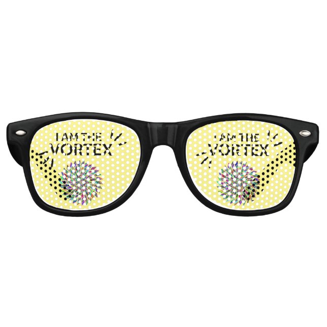 Hypnose-Wurmlosenbrille Partybrille (Vorderseite)