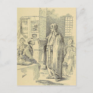 Hypnose-Zeichnen Postkarte