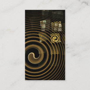 Hypnosis Abstrakt Art Business Card Visitenkarte