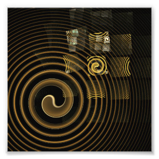 Hypnosis Abstrakt Art Foto Print