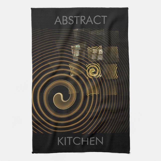 Hypnosis Abstrakt Art Küchentücher (Vertikal)