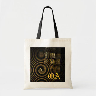 Hypnosis Abstrakt Art Monogram Bag Tragetasche
