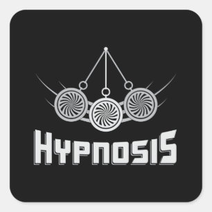 Hypnosis Beste Hypnotistikerprämie Quadratischer Aufkleber