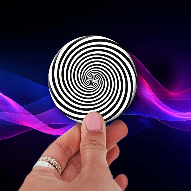 Hypnosis Spiral Mind Bender Stickers (Stick it on your laptop, water bottle, or journal to add a touch of the unexpected!)