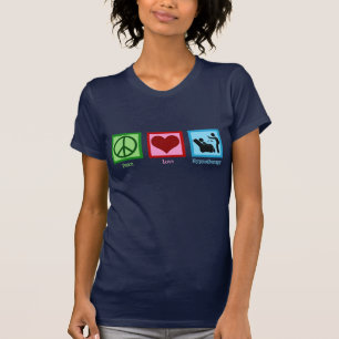 Hypnotherapeut Peace Liebe Hypnotherapie T-Shirt