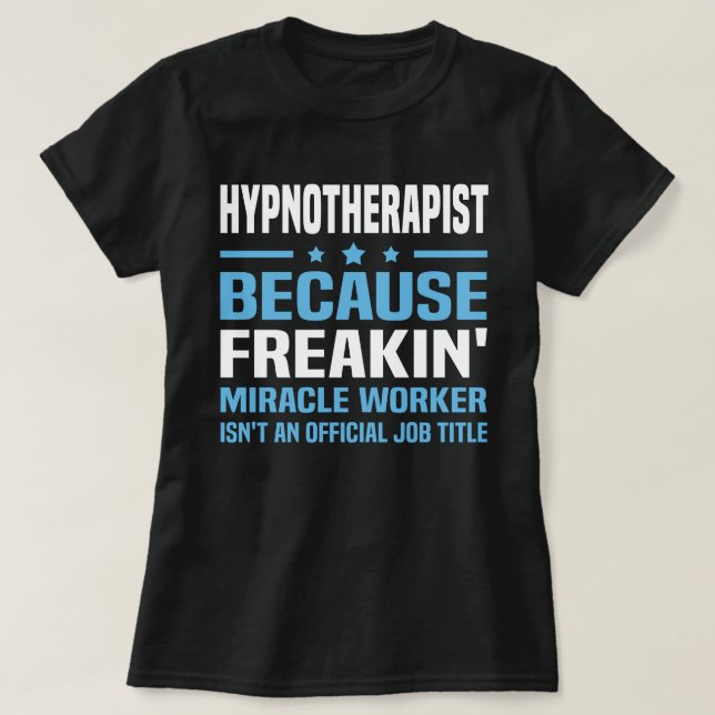 Hypnotherapeut T-Shirt (Design vorne)
