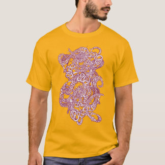 Hypnotic Amorphous Phantasmagoric Modern Groovy T-Shirt