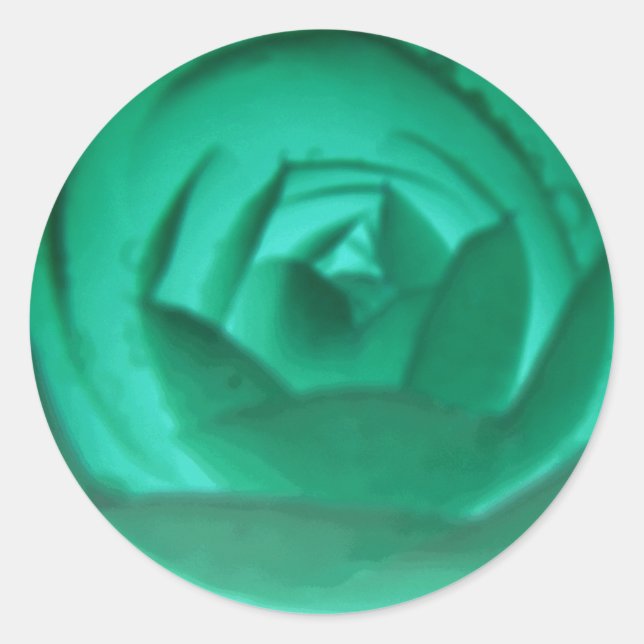 Hypnotic Camellier-Blume Runder Aufkleber (Vorderseite)