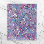 Hypnotic Hand Gezeichnet Lila Bio Wirbel Artwork Puzzle<br><div class="desc">Dieses Puzzle ist ein faszinierendes Kunstwerk, das Sie dazu einlädt, in eine Welt faszinierender Farben und faszinierender Designs zu tauchen. Die sorgfältig gestalteten wirbelnden Muster erzeugen einen hypnotischen Effekt, der sowohl verzaubernd als auch beruhigend ist. Dieses Kunstwerk wird von verschiedenen lila Farbtönen mit blauen und rosa Touchs dominiert und ist...</div>