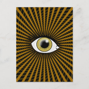 Hypnotic Hazel Eye Postkarte