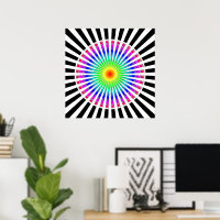 Hypnotische Blume