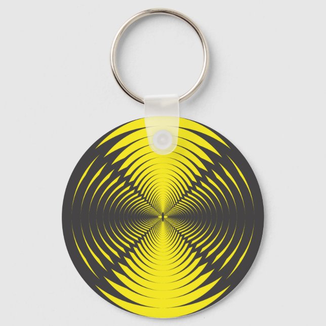 Hypnotische Diskette Schlüsselanhänger (Vorderseite)