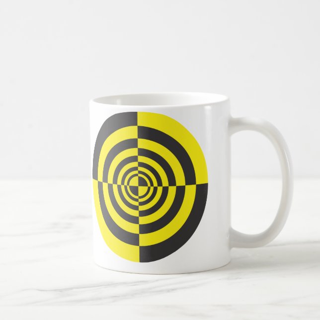 Hypnotische Kreise Tasse (Rechts)